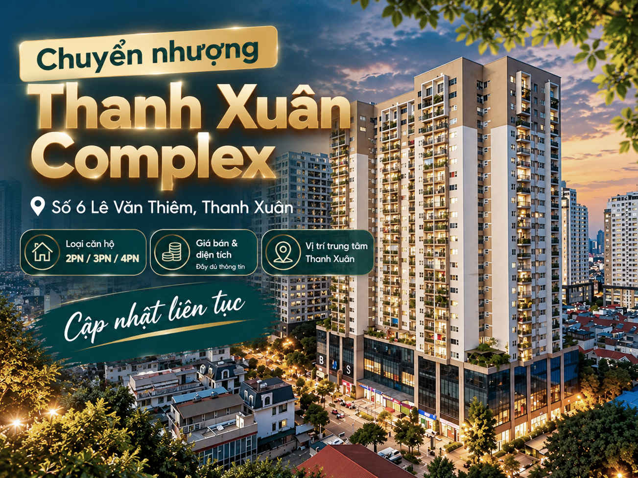 chung cư Thanh Xuân Complex