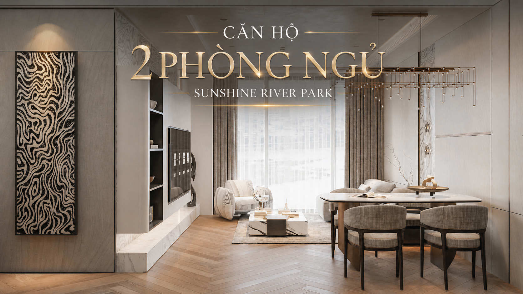 Căn hộ 2 phòng ngủ Sunshine River Park - Phân tích chi tiết