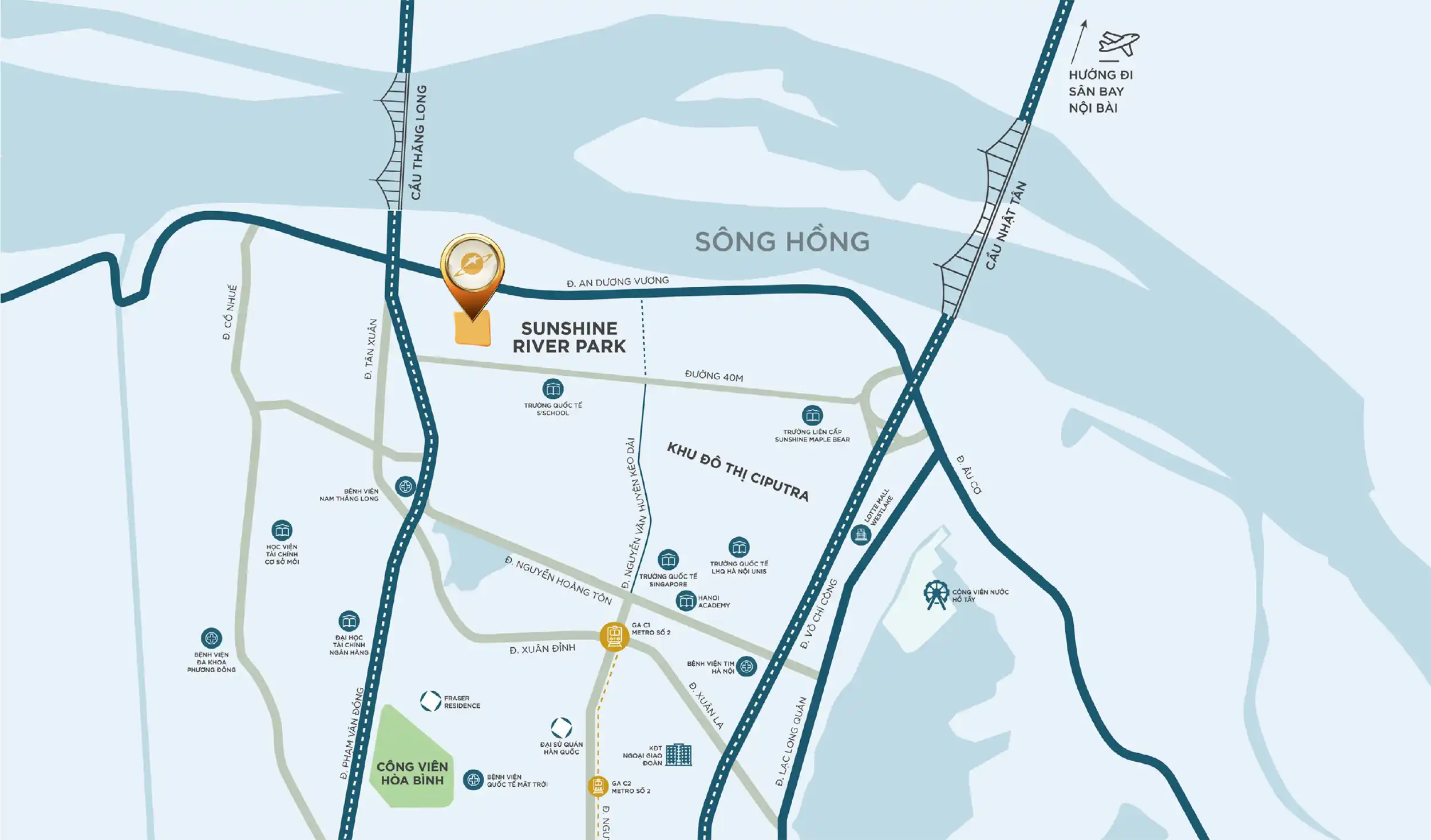 Vị trí Sunshine River Park: Kết nối, quy hoạch và tiềm năng đầu tư
